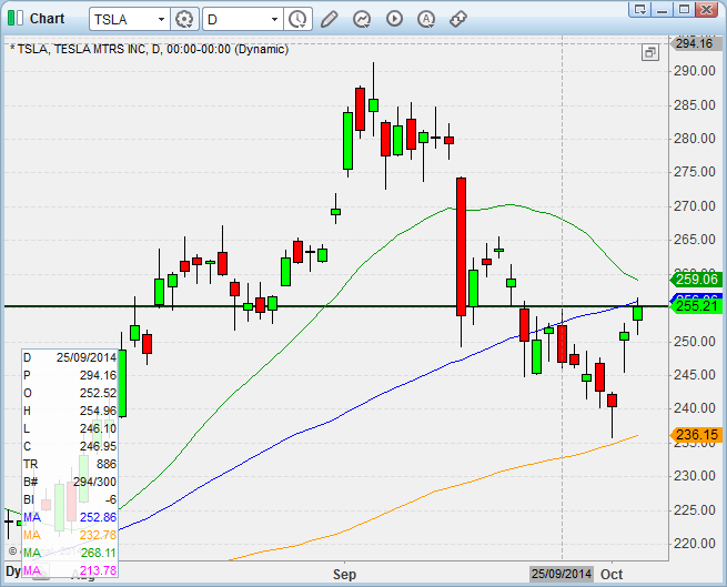 TSLA Daily