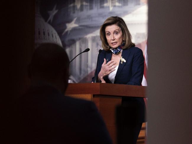 © Bloomberg. Nancy Pelosi Photographer: Sarah Silbiger/Bloomberg