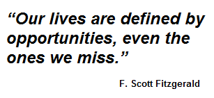 F. Scott Fitzgerald