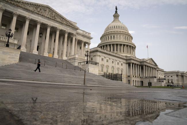 © Bloomberg. The U.S. Capitol building stands in Washington, D.C., U.S., on Monday, Sept. 14, 2020. Speaker Nancy Pelosi welcomes the House back today, but that's unlikely to give fresh impetus to the Covid-19 relief funding discussions with Republicans and Democrats both testing a risky strategy that the public will blame the other side for failing to deliver help to millions of households and companies. Photographer: Stefani Reynolds/Bloomberg