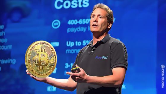 PayPal CEO Tests Out New Crypto Checkout Feature