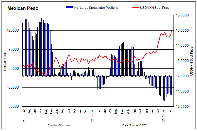 Mexican Peso: Since 2013