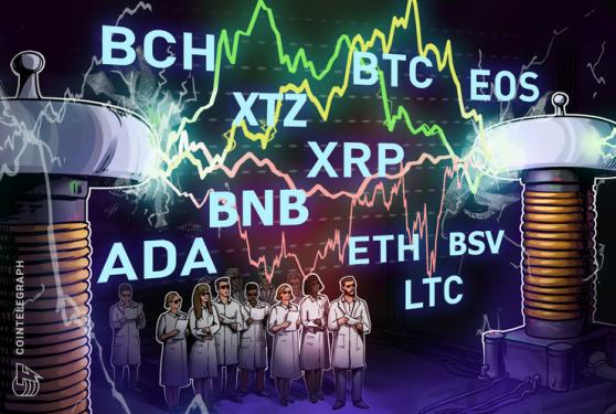 Price Analysis 6/10: BTC, ETH, XRP, BCH, BSV, LTC, BNB, EOS, ADA, XTZ