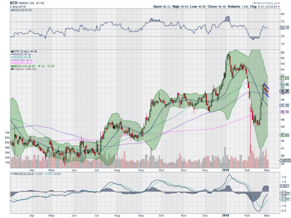 NTR Daily Chart