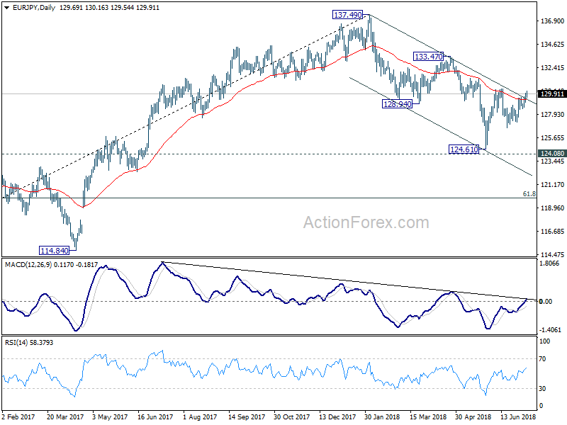 EUR/JPY Daily Chart