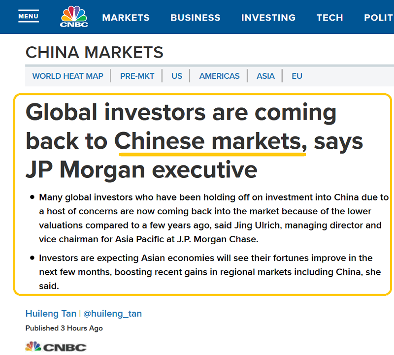 CNBC On Global Investors