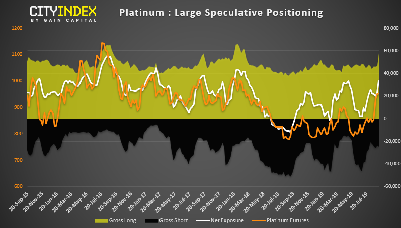 Platinum Large Speculative Positioning