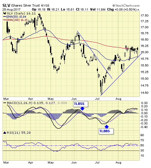 SLV Daily Chart