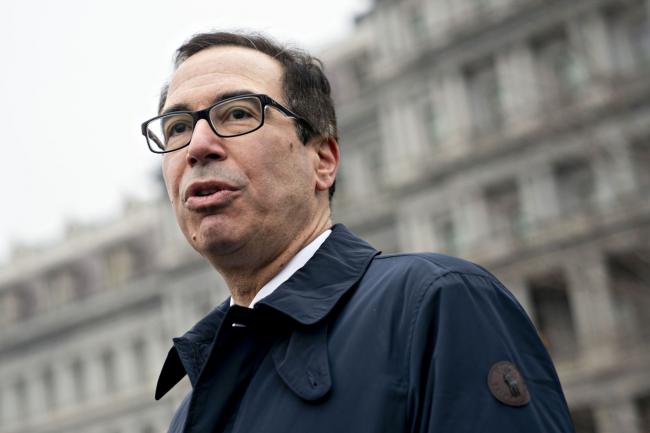 © Bloomberg. Steven Mnuchin Photographer: Andrew Harrer/Bloomberg