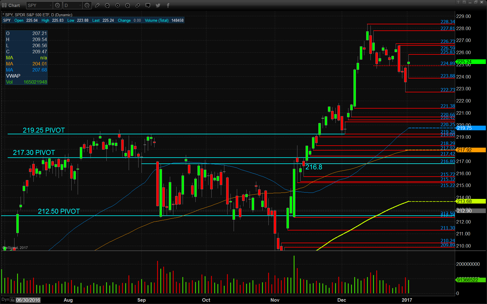 SPY Daily Chart