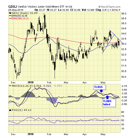 GDXJ Daily Chart