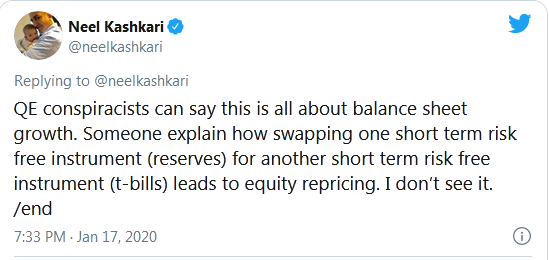 Neel Kashkari Tweet