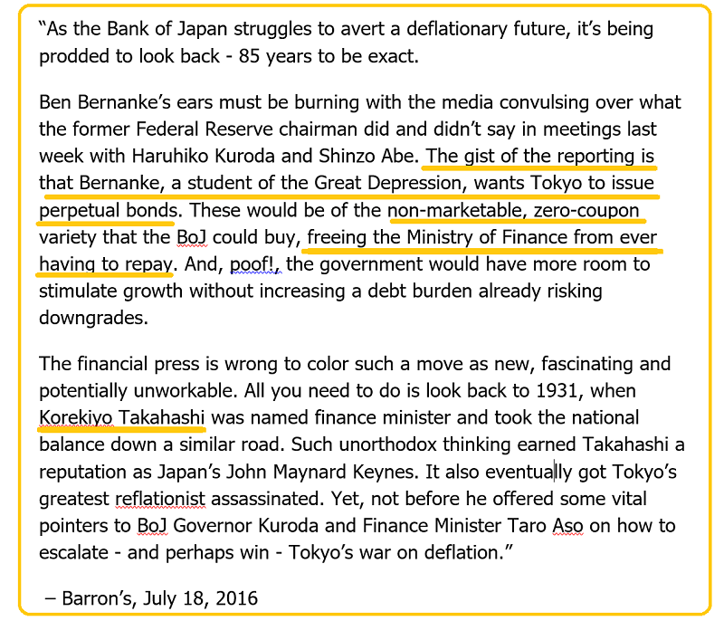 Bernanke and Japan