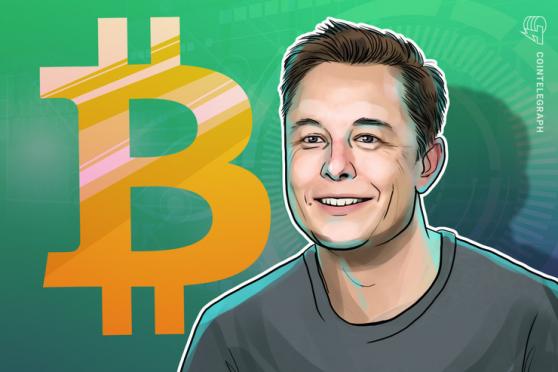 Elon Musk adds 'Bitcoin' to Twitter bio with 43.7M followers