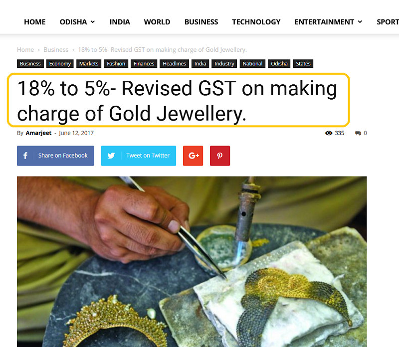 Good News For India's Jewelry Market