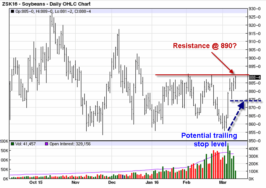 Soybeans Daily Chart