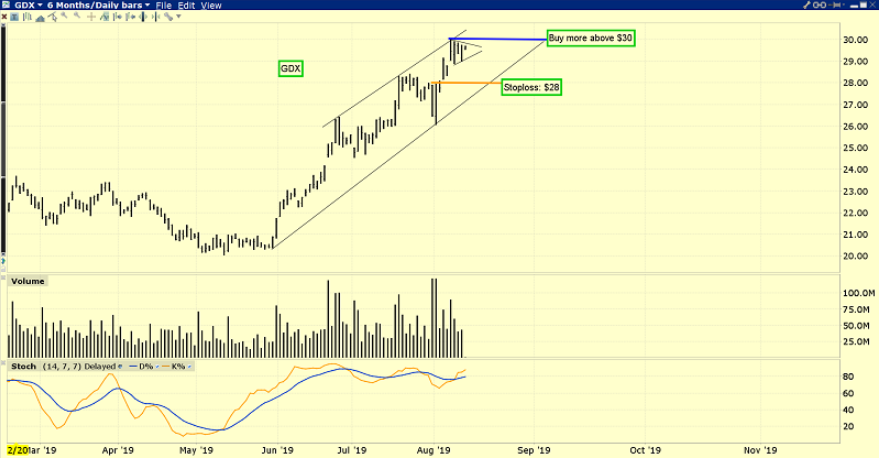 VanEck Vectors Gold Miners ETF