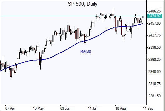 Daily S&P 500 