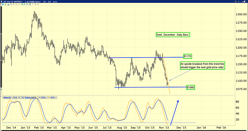 Gold Daily, YTD