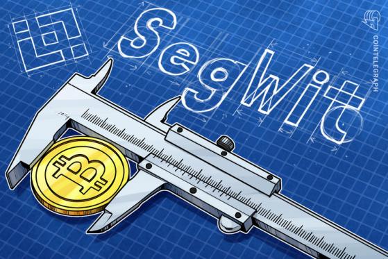 Binance enables SegWit support for Bitcoin deposits as adoption grows 