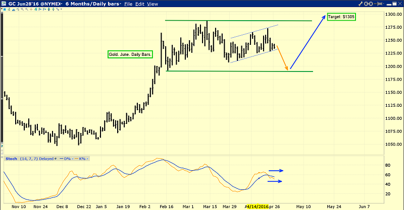 Gold Daily Chart