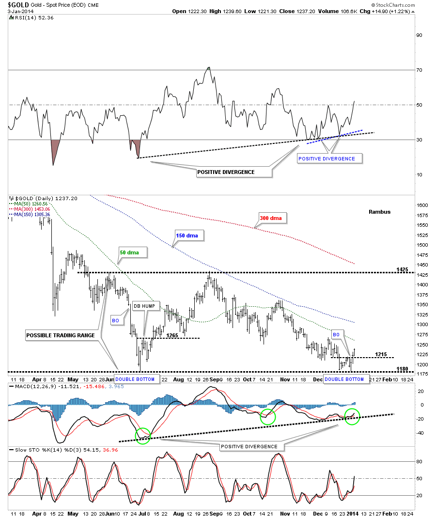 Gold 10 Month Daily Overview