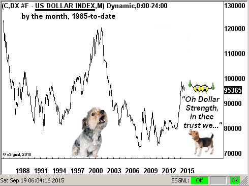 US Dollar Index 1984-2015