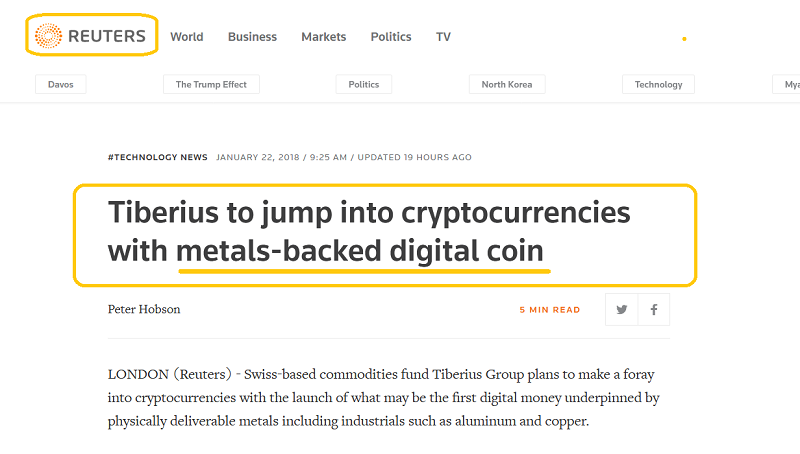 Reuters On Venture-Backed Crypto Moves