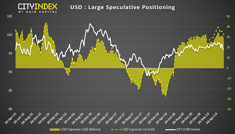 USD Large Speculative Positioning