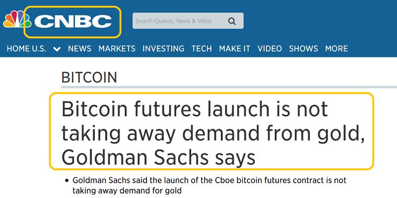 CNBC On Bitcoin Futures Launch