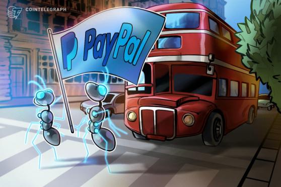 PayPal expanding crypto services to U.K. residents 