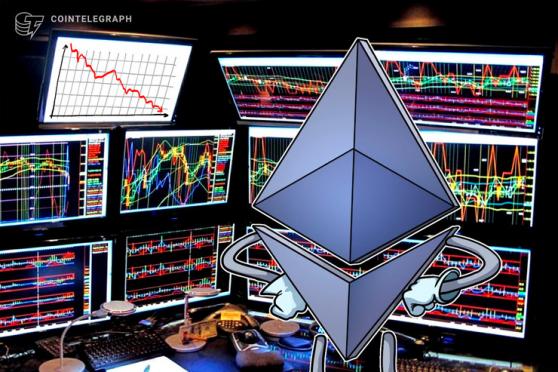 Ether balances on centralized exchanges fall to lowest level since June 2019