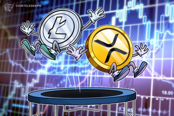 Litecoin briefly flips XRP as 4th largest crypto amid Ripple–SEC spat 