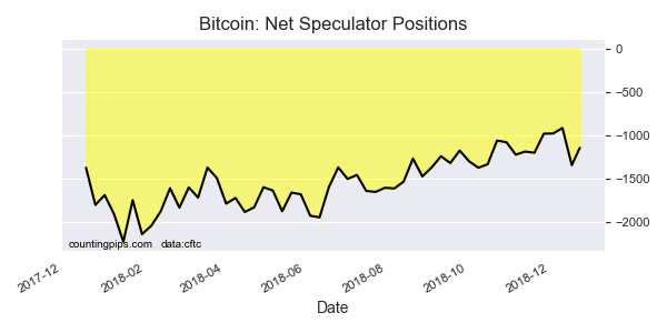 Bitcoin - Net Speculator Positions