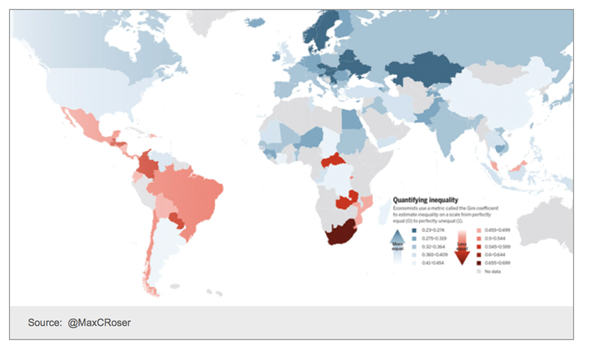 Income Inequality Map