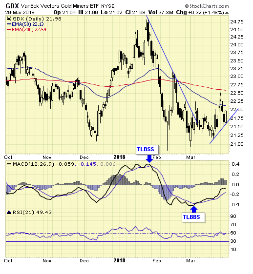 GDX Daily Chart