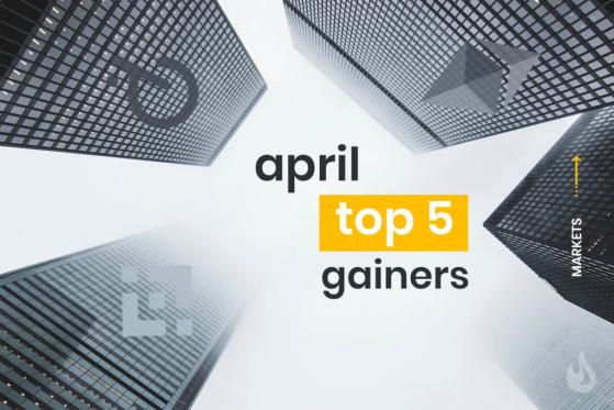 Top 5 Crypto Gainers During the First Week of April