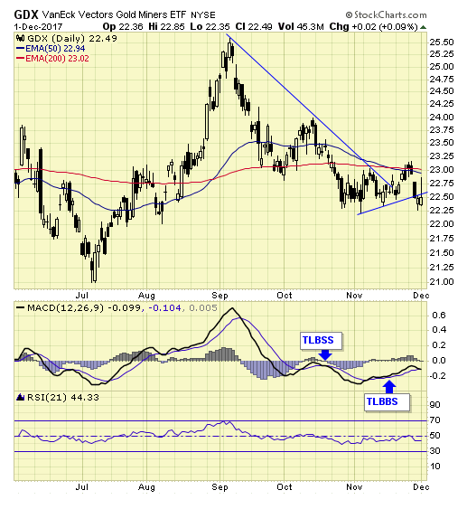 GDX Daily Chart