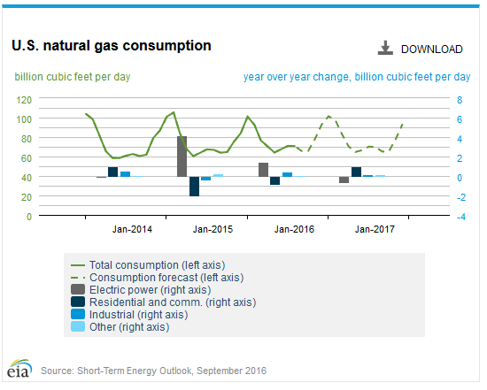 Natural Gas Consumptiom