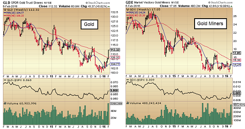 Gold Miners Charts
