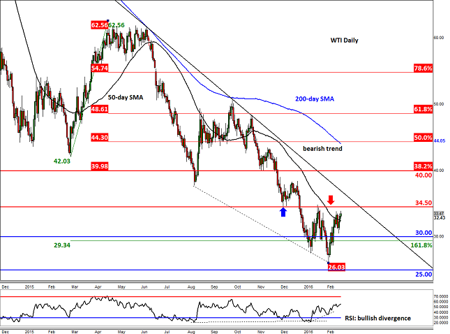 WTI Daily Chart