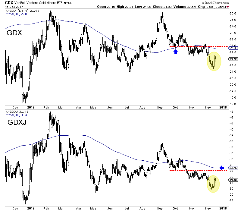 GDX Daily Chart