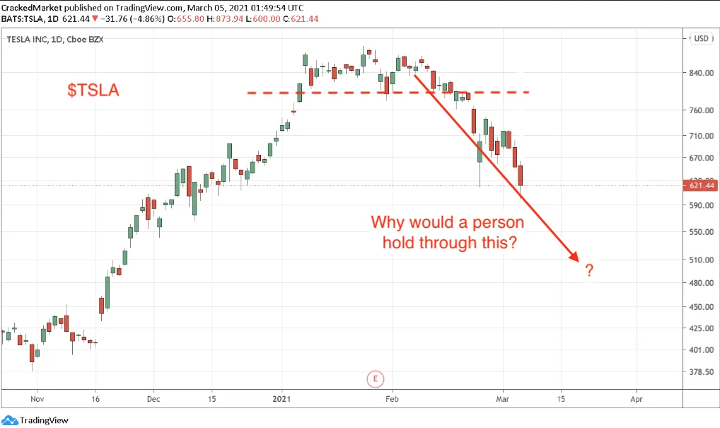 Tesla Inc Daily Chart