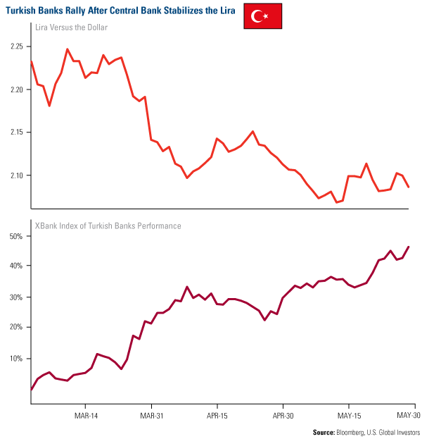 Turkish Banks Rally After Lira Stabilizes