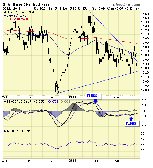 SLV Daily Chart