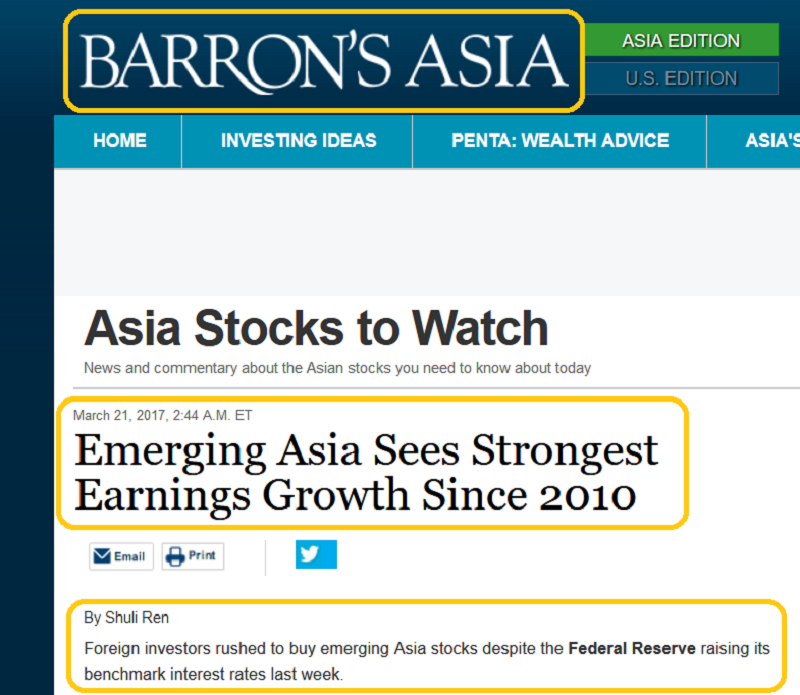 Barron's On Asian Stocks