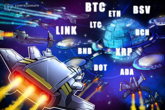 Price analysis 10/30: BTC, ETH, XRP, BCH, LINK, BNB, DOT, LTC, BSV, ADA