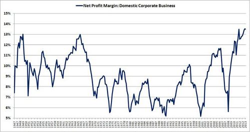 Net Profit Margin: Domestic Corporate Business