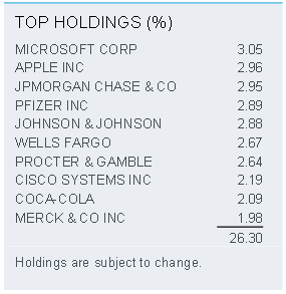 Top DGRO Holdings