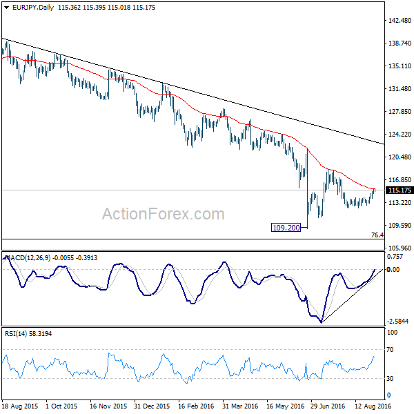 EUR/JPY Daily Chart